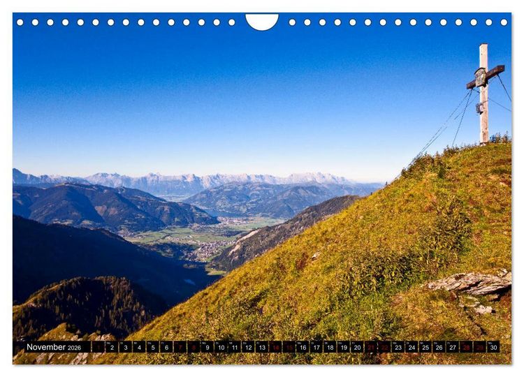 Produktbild: Gr&uuml;&szlig;e aus Kaprun (Wandkalender 2026 DIN A4 quer), CALVENDO Monatskalender