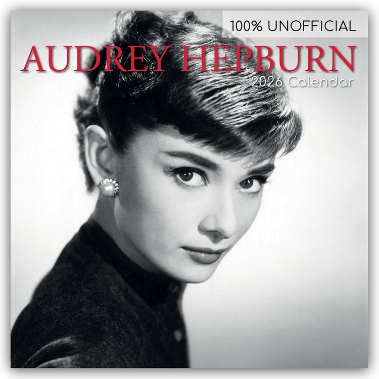 Produktbild: Audrey Hepburn 2026 – 16-Monatskalender