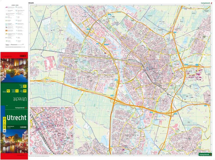 Produktbild: freytag & berndt Stadtplan Utrecht 1:20.000