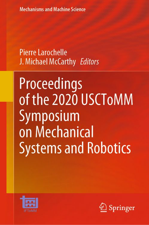 Produktbild: Proceedings of the 2020 USCToMM Symposium on Mechanical Systems and Robotics