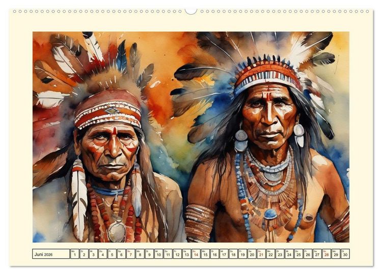 Produktbild: Nostalgie - der Wilde Westen (Wandkalender 2026 DIN A2 quer), CALVENDO Monatskalender