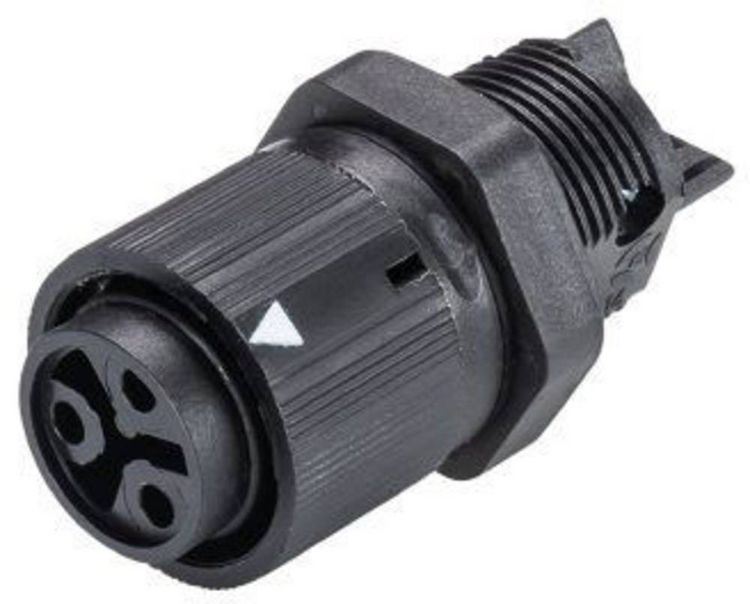Produktbild: Wieland 46.031.5053.1 Rundstecker Buchse, Einbau Serie (Rundsteckverbinder): RST&reg; MINI Gesamtpolzahl: 2 + PE 1 St.