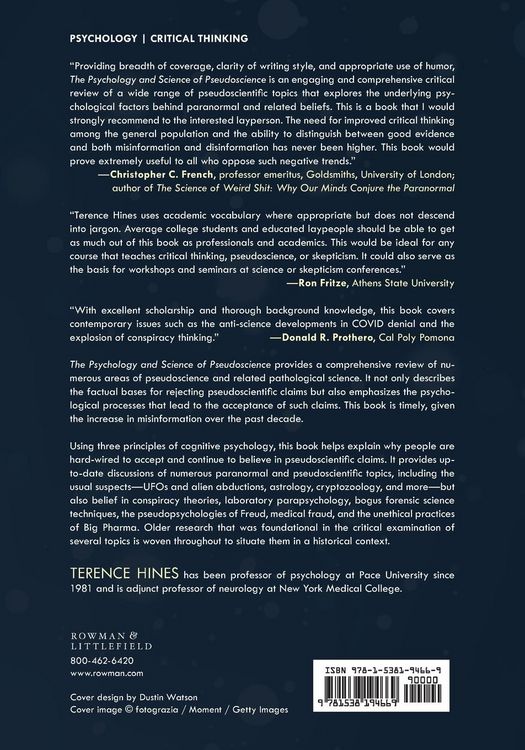 Produktbild: Psychology and Science of Pseudoscience