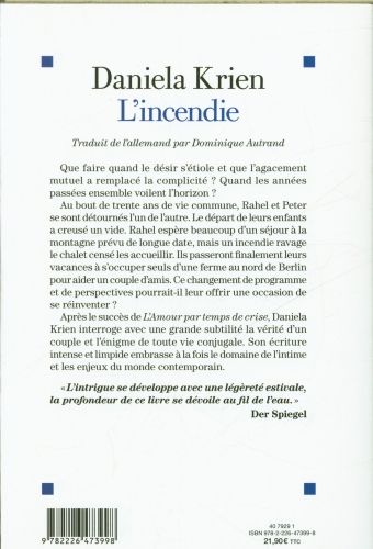Produktbild: L'incendie