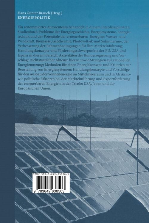 Produktbild: Energiepolitik