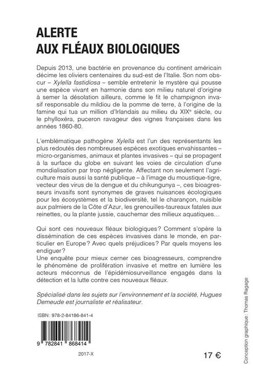 Produktbild: Alerte aux fl&eacute;aux biologiques