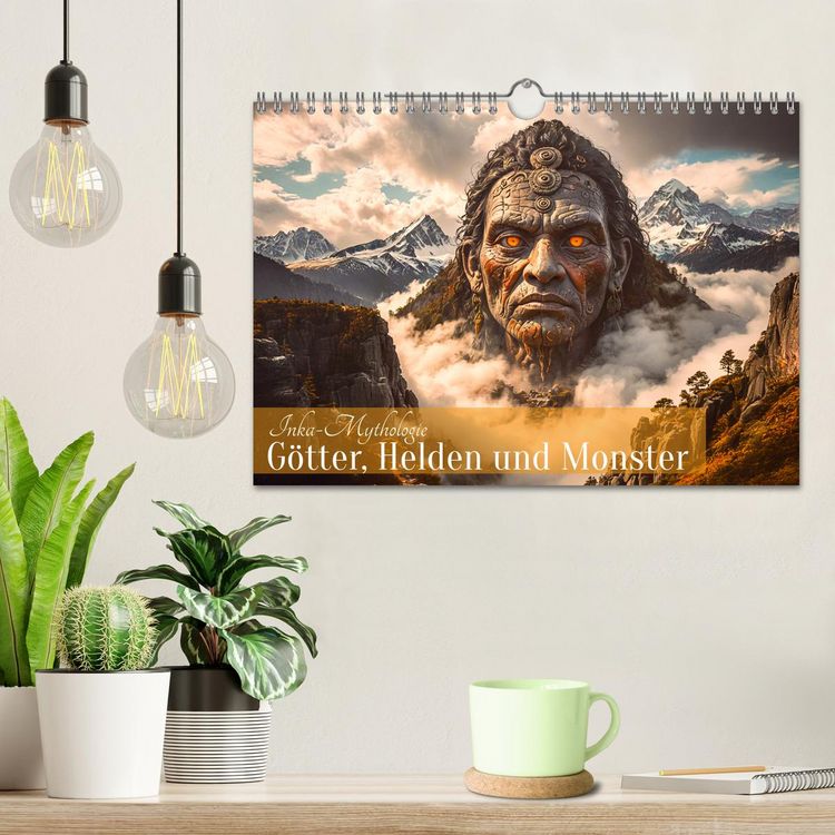 Produktbild: Inka-Mythologie - G&ouml;tter, Helden und Monster (Wandkalender 2026 DIN A4 quer), CALVENDO Monatskalender