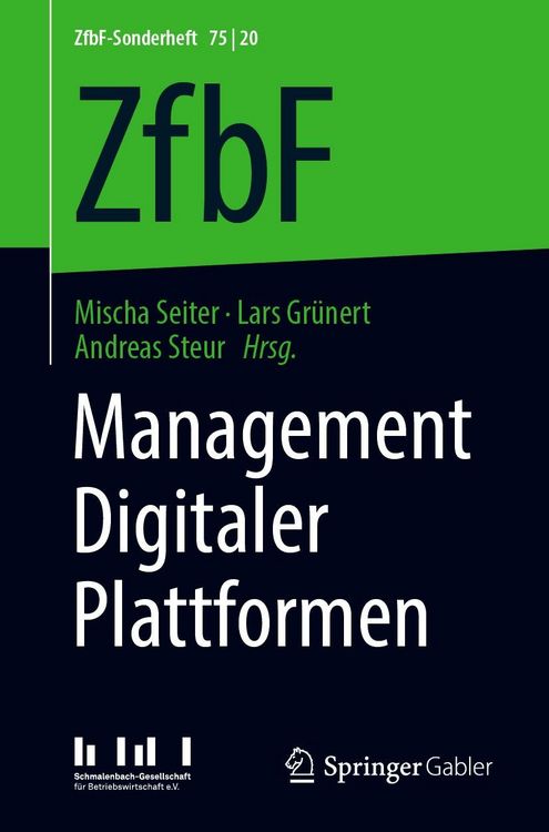 Produktbild: Management Digitaler Plattformen