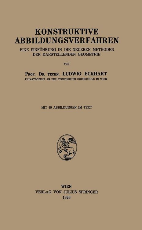 Produktbild: Konstruktive Abbildungsverfahren