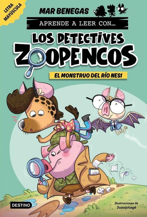 Produktbild: Aprende a leer con... &iexcl;Los Detectives Zoopencos! 1. El monstruo del r&iacute;o Nesi