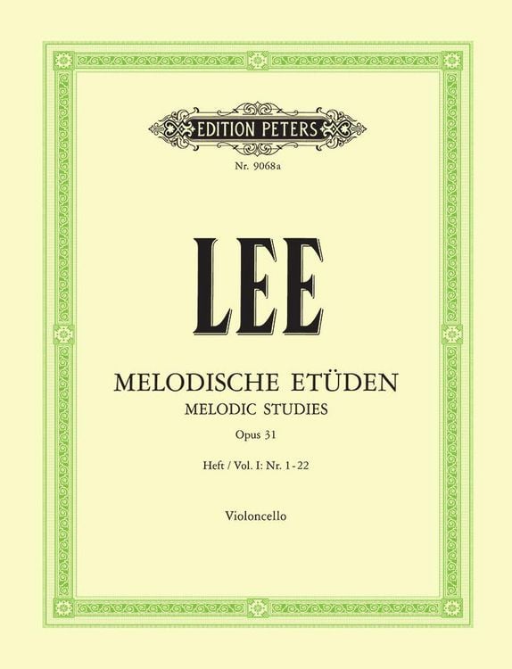Produktbild: 40 Melodic Studies Op.31 Vol.1