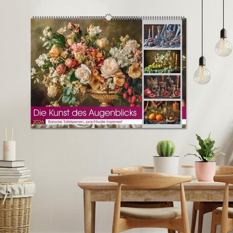 Produktbild: Die Kunst des Augenblicks (Wandkalender 2026 DIN A2 quer), CALVENDO Monatskalender