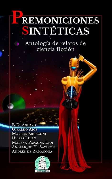 Produktbild: Premoniciones sint&eacute;ticas: Antolog&iacute;a de relatos de ciencia ficci&oacute;n