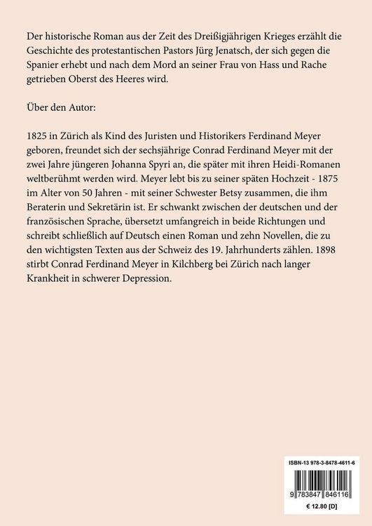 Produktbild: J&uuml;rg Jenatsch (Gro&szlig;druck)