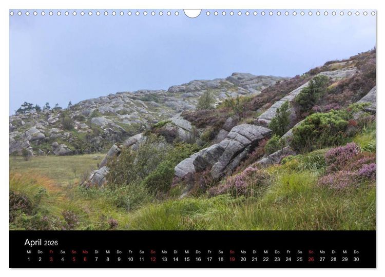 Produktbild: Norwegen - Der S&uuml;den (Wandkalender 2026 DIN A3 quer), CALVENDO Monatskalender