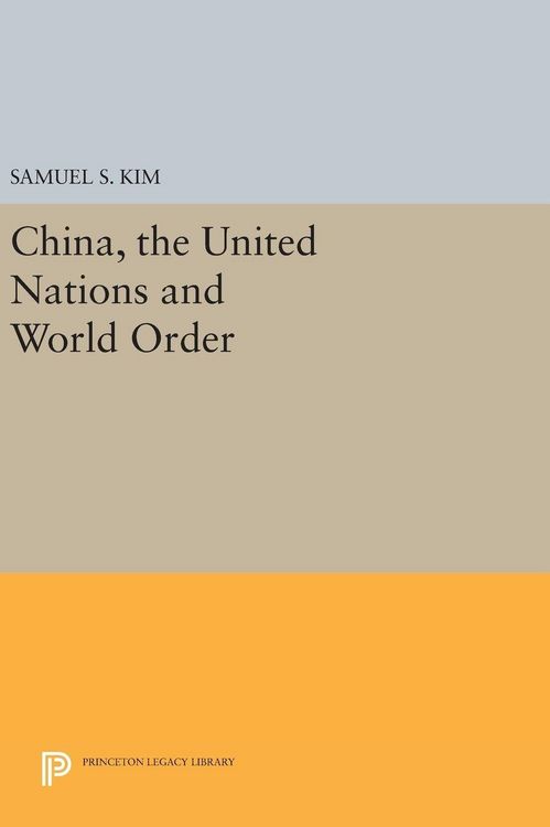 Produktbild: China, the United Nations and World Order