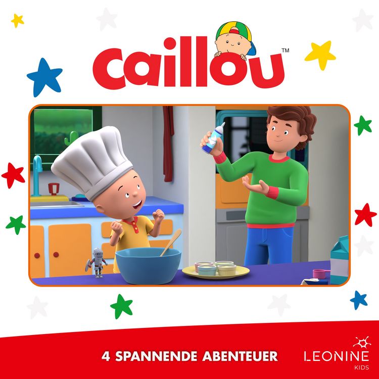 Produktbild: Folgen 01-04: Caillou auf Schatzsuche