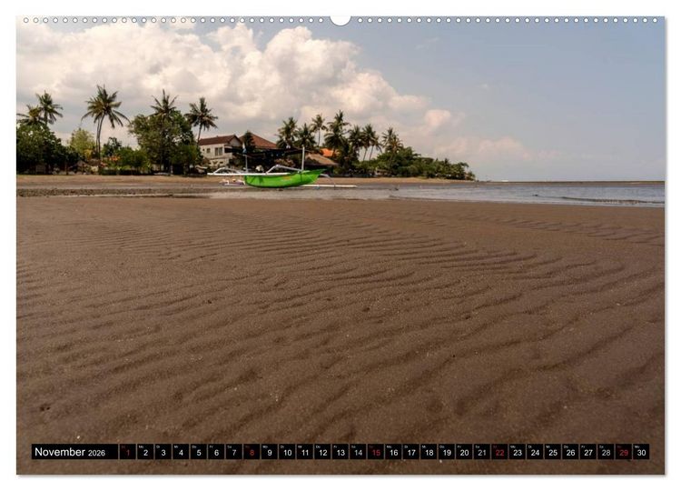 Produktbild: Bali - Indonesien (Wandkalender 2026 DIN A2 quer), CALVENDO Monatskalender
