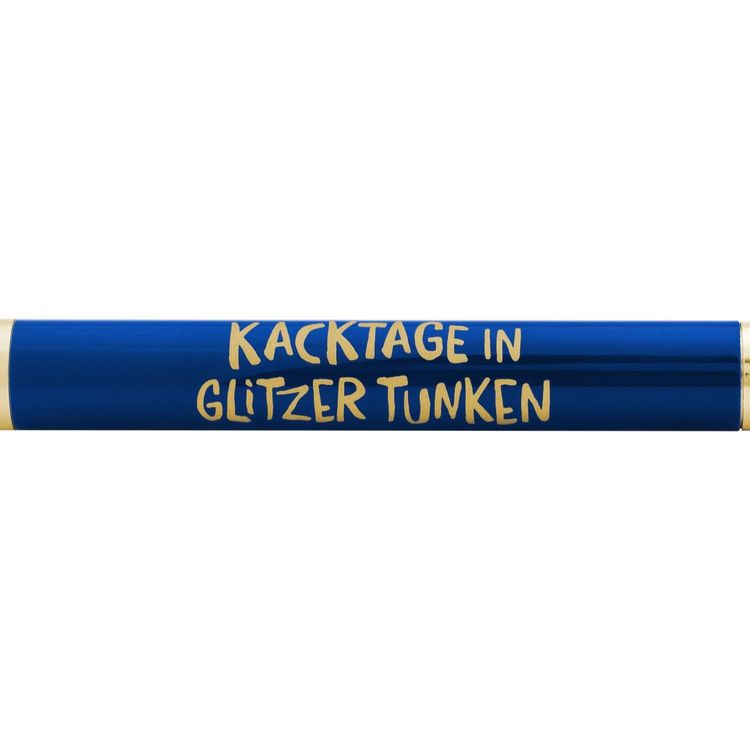 Produktbild: Kugelschreiber "Kacktage in Glitzer tunken & funkeln lassen"