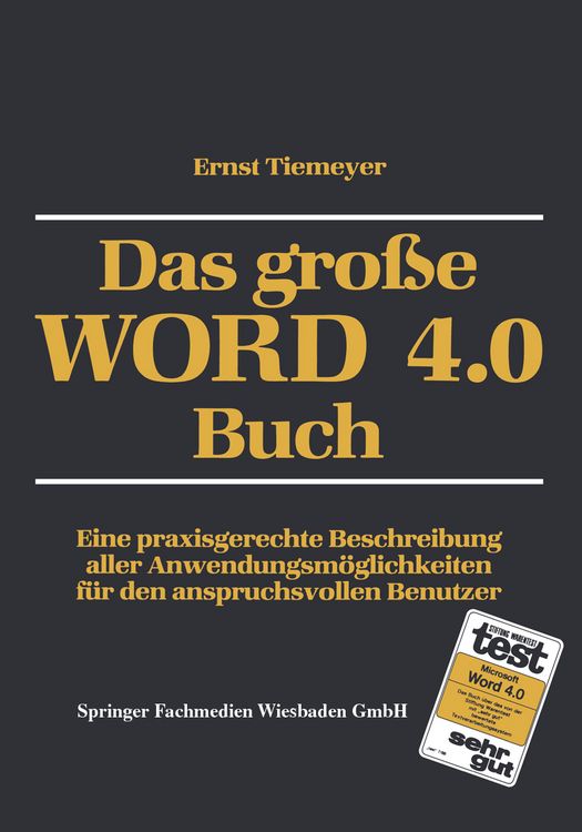Produktbild: Das gro&szlig;e WORD 4.0 Buch