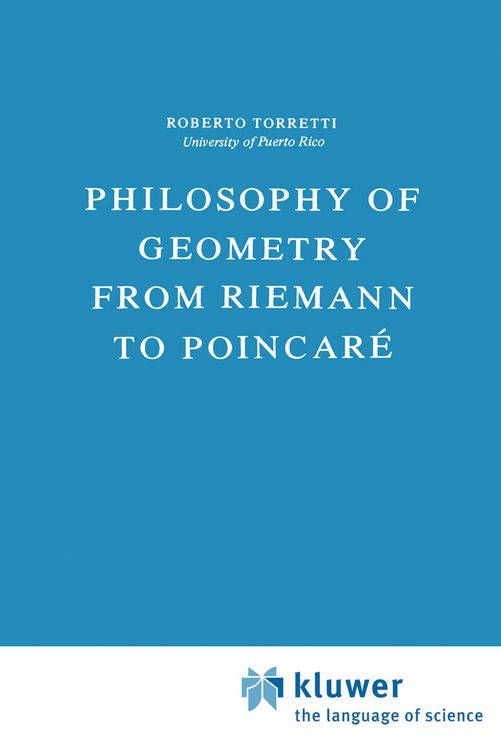 Produktbild: Philosophy of Geometry from Riemann to Poincar&eacute;