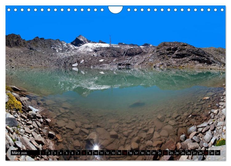 Produktbild: Das Kitzsteinhorn (Wandkalender 2026 DIN A4 quer), CALVENDO Monatskalender