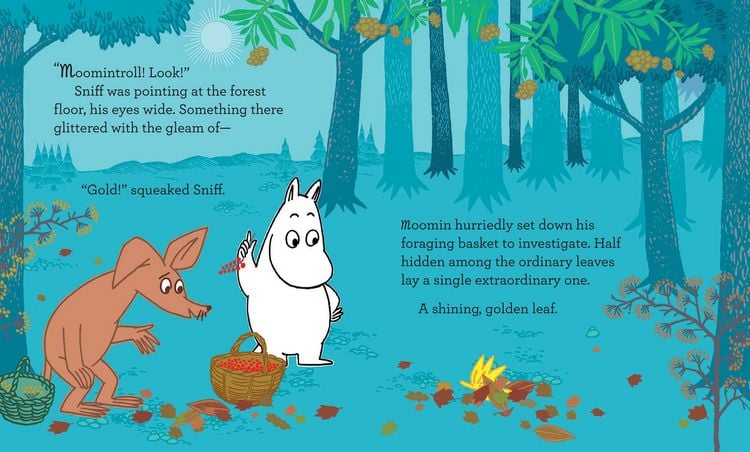 Produktbild: Moomin and the Golden Leaf