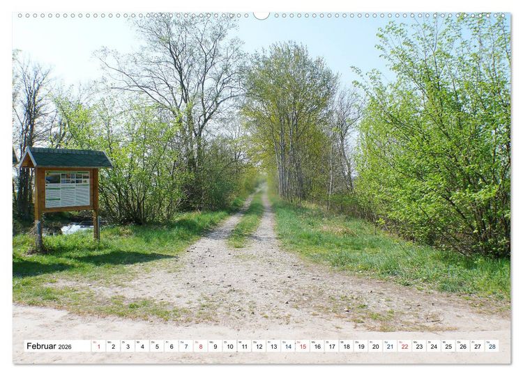 Produktbild: Die Karniner Bahn - Wiederaufbau vor dem Verkehrskollaps? (Wandkalender 2026 DIN A2 quer), CALVENDO Monatskalender