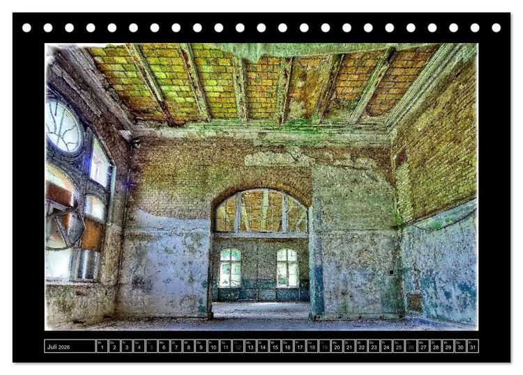 Produktbild: Stille Orte Beelitz (Tischkalender 2026 DIN A5 quer), CALVENDO Monatskalender