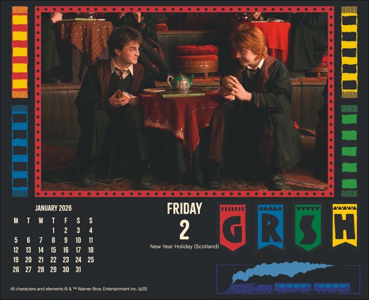 Produktbild: Harry Potter Tagesabrei&szlig;kalender 2026