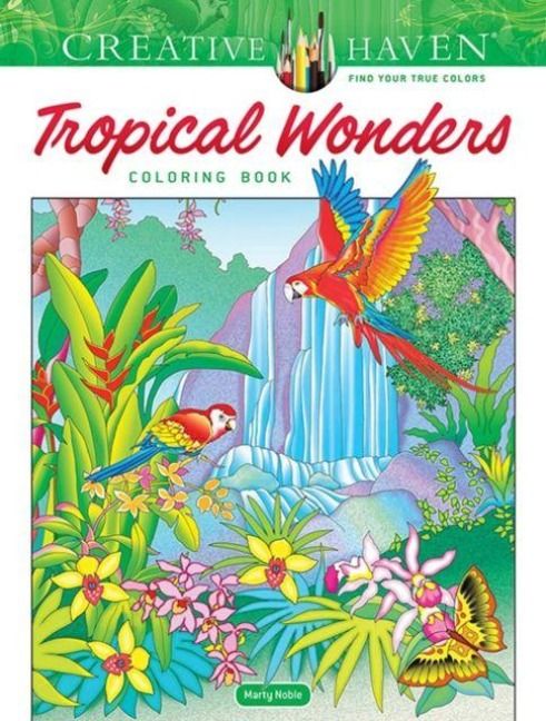 Produktbild: Creative Haven Tropical Wonders Coloring Book