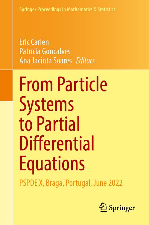 Produktbild: From Particle Systems to Partial Differential Equations