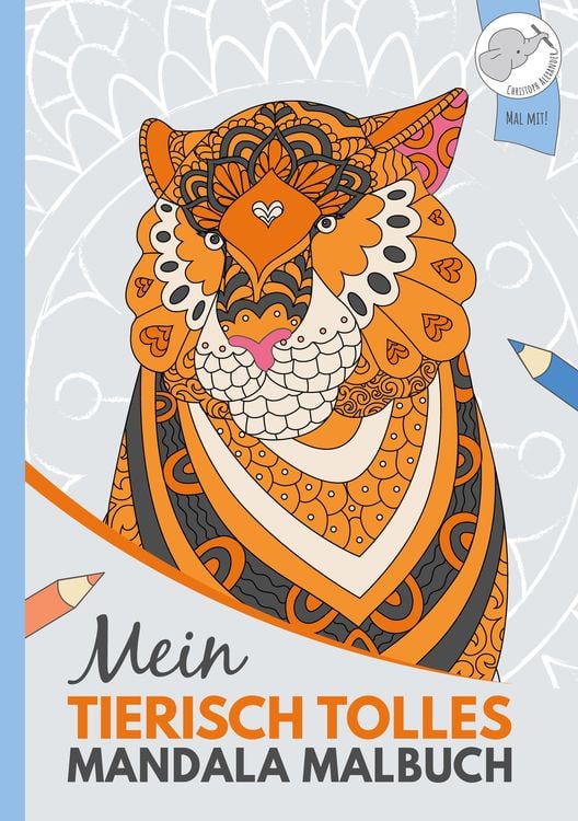 Produktbild: Mein tierisch tolles Mandala Malbuch