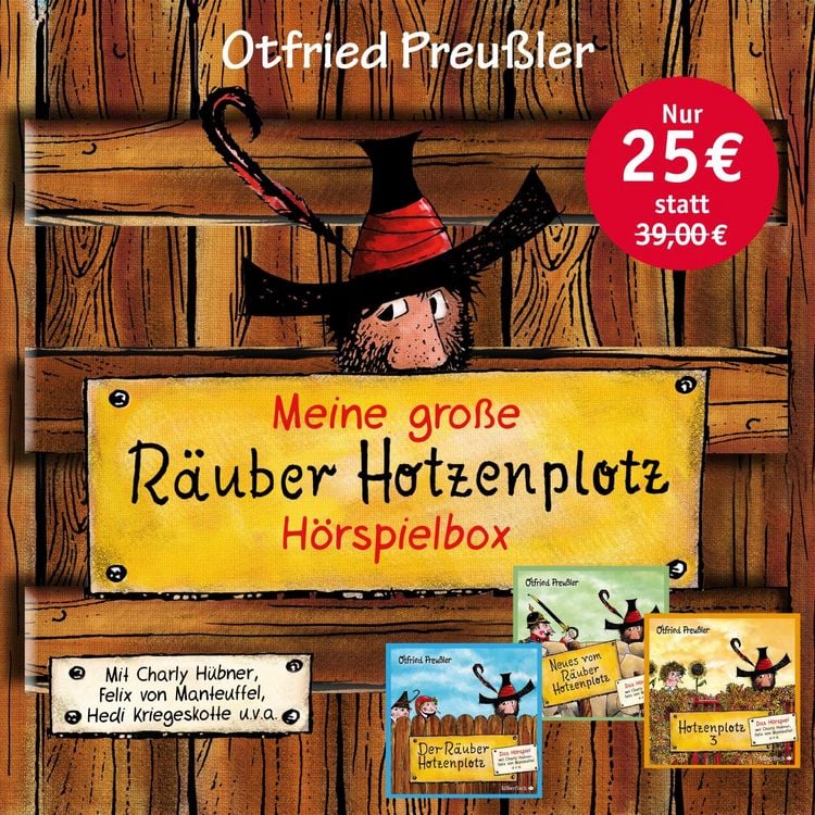Produktbild: Der Räuber Hotzenplotz - Hörspiele: Meine große Räuber Hotzenplotz-Hörspielbox
