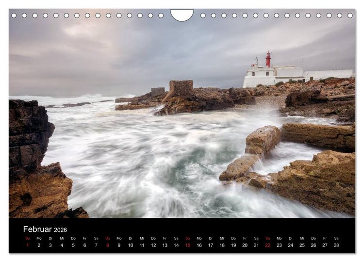 Produktbild: Wundervolles Portugal (Wandkalender 2026 DIN A4 quer), CALVENDO Monatskalender