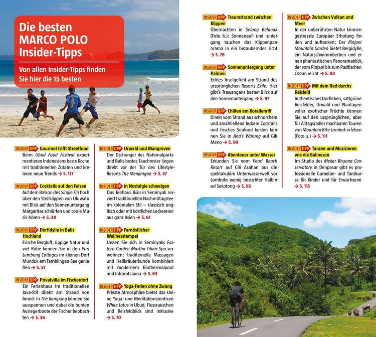 Produktbild: MARCO POLO Reisef&uuml;hrer Bali, Lombok, Gilis