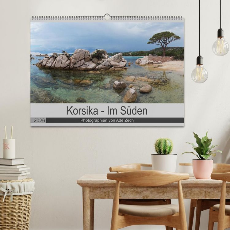 Produktbild: Korsika - Im S&uuml;den (Wandkalender 2026 DIN A2 quer), CALVENDO Monatskalender