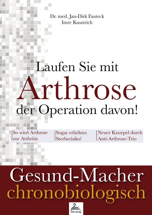 Produktbild: Laufen Sie mit Arthrose der Operation davon!