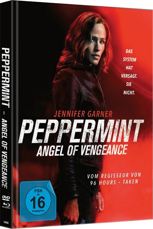 Produktbild: Peppermint - Angel of Vengeance (Uncut Limited Mediabook Cover C, limitiert auf 555 St&uuml;ck, durchnummeriert, (+ DVD) (+ Booklet)