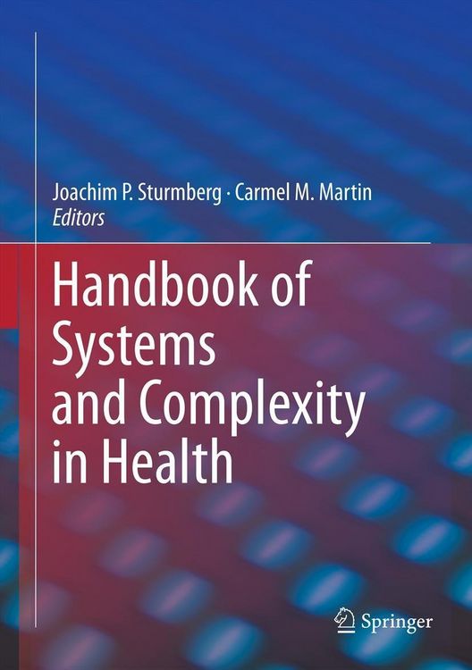Produktbild: Handbook of Systems and Complexity in Health