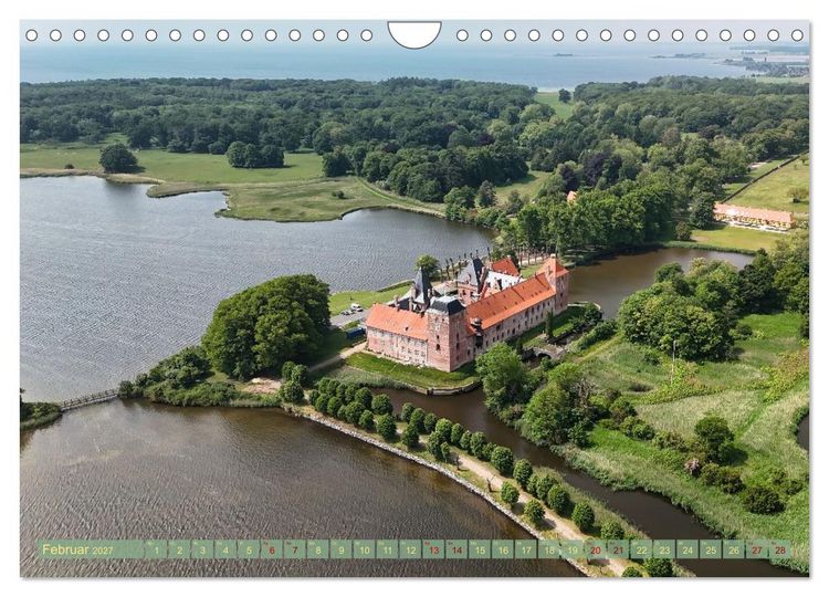 Produktbild: D&auml;nemark Lolland Ein Urlaub voller Mythen und Sch&ouml;nheiten (Wandkalender 2027 DIN A4 quer), CALVENDO Monatskalender