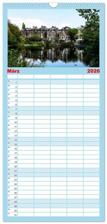 Produktbild: Familienplaner 2026 - London - Die faszinierende Hauptstadt Englands. mit 5 Spalten (Wandkalender, 21 x 45 cm) CALVENDO