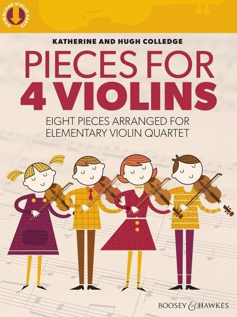 Produktbild: Pieces for 4 Violins