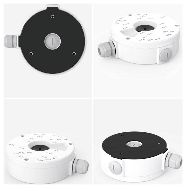Produktbild: Reolink Wetterfeste Anschlussdose / Montageplatte f&uuml;r &Uuml;berwachungskameras Junction Box RLA-JBL1 RLA-JBL1