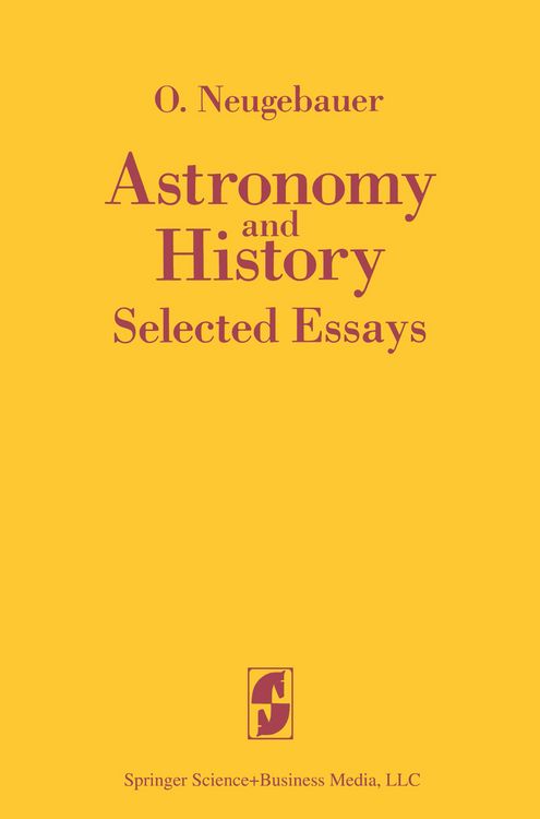 Produktbild: Astronomy and History Selected Essays