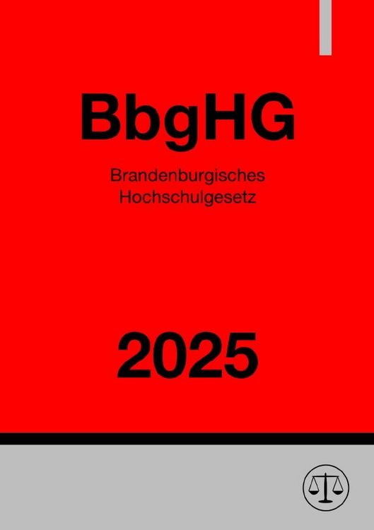 Produktbild: Brandenburgisches Hochschulgesetz - BbgHG 2025