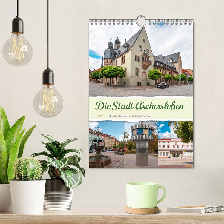 Produktbild: Die Stadt Aschersleben (Wandkalender 2026 DIN A4 hoch), CALVENDO Monatskalender