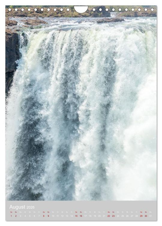 Produktbild: Gigantische Victoria Falls (Wandkalender 2026 DIN A4 hoch), CALVENDO Monatskalender