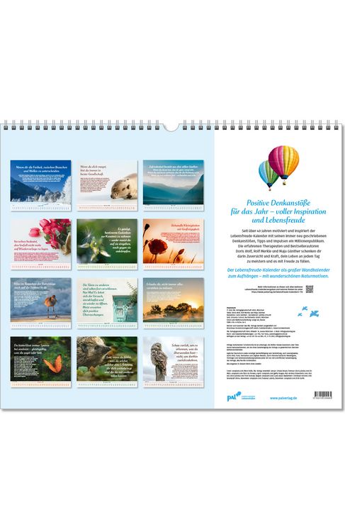 Produktbild: Der Lebensfreude-Inspirationen-Kalender 2027