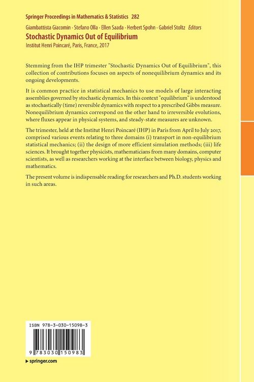 Produktbild: Stochastic Dynamics Out of Equilibrium